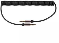 M-Life Cablu spiralat Jack 3.5 mm STEREO tata-tata 1m M-LIFE (ML0804) - balutatech
