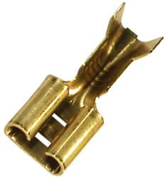 Somogyi Elektronic Papuc cablu mama 6.3x0.5 mm cupru pentru cablu 0.5-1mm2 KSH 6, 3-0, 5 Cu (KSH 6,3-0,5/Cu)