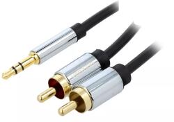 Vention Cablu audio Stereo Jack 3.5 mm - 2x RCA 5m ecranat aurit VENTION BCFBJ (BCFBJ)