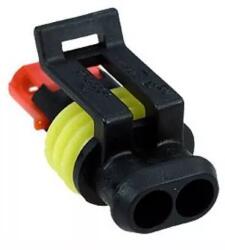 TE Connectivity Conector cablu Superseal 1.5 mama mufa 2 pini IP67 TE Connectivity 282080-1 (282080-1)