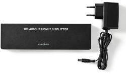 Nedis Splitter HDMI 4K 60Hz 8-porturi 1x intrare HDMI - 8x iesiri HDMI Nedis (19642)