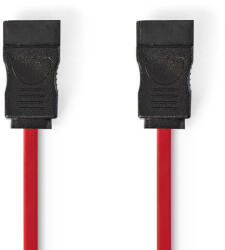 Nedis Cablu SATA 3Gb s date 7-pin mama-mama 0.5 m rosu Nedis (CCGP73100RD05)