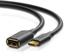 Sentivus Cablu USB 2.0 SENTIVUS OTG tata USB-C - USB-A mama 0.1m SE-U206-010 (SE-U206-010) - balutatech