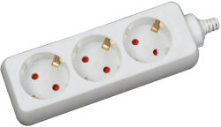 Inlet Prelungitor 1.5m 3 prize, alb, Inlet