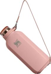 STANLEY Sticlă de apă cu mâner detașabil Clutch Peach Rose 470 ml (10-13122-0151)