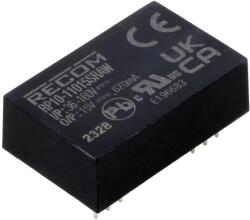 Recom Convertor DC/DC 10W 36-160V la 15V (RP10-11015SRAW)