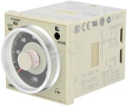 Omron Timer programabil DPDT 24-48V AC/12-48V DC (H3CR-A8 24-48AC/12-48DC)