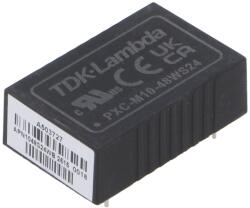 TDK-Lambda Convertor DC/DC 10W TDK-Lambda PXC-M10-48WS24 18-75V Intrare 24V 416mA Ieşire (PXC-M10-48WS24)