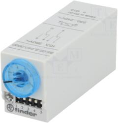 FINDER Timer analogic DPDT 230V AC 0, 05s. . . 100h (85.02.8.240.0000)