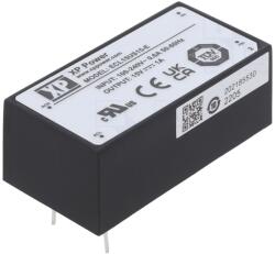 XP Power Convertor AC/DC 15W 15VDC (ECL15US15-E)