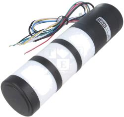 Qlight Coloană de semnalizare LED roșu/ambră/verde (QTR50MLF-3-24-RAG)