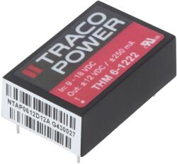 Traco Power Convertor DC/DC 6W 9-18V la 12V/-12V (THM 6-1222)