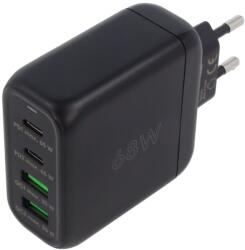 Goobay Încărcător rapid Goobay 68W cu tehnologie GaN pentru smartphone și tabletă (64817)