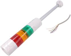 PATLITE Coloană semnalizare LED roșu/ambră/verde (LR6-302PJBW-RYG)