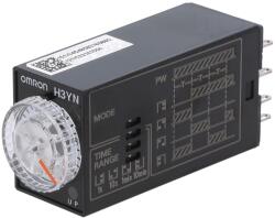 Omron Timer digital DPDT 24VDC 0, 1s-10min (H3YN-2-B DC24)