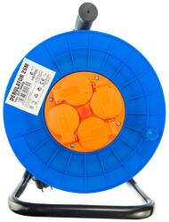 Hepol Derulator cablu electric Hepol cu 4 prize si 25 m (1014797)