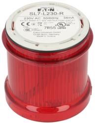 Eaton Semnalizator LED roșu IP66 - compact și rezistent (SL7-L230-R)