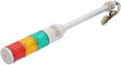 Qlight Coloană de semnalizare LED roşu/ambră/verde (ST45L-BZ-3-24-RAG)