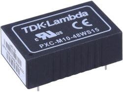 TDK-Lambda Convertor DC/DC 10W 18-75V la 15V (PXC-M10-48WS15)