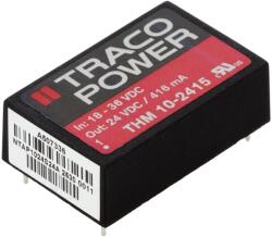 Traco Power Convertor DC/DC 10W TRACO POWER - Tensiune ieşire 24V, Protecţie OVP/SCP (THM 10-2415)