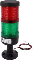 SPAMEL Coloană de semnalizare LED roșu/verde 24VDC (LT702-24)