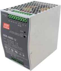 MEAN WELL Convertor DC/DC MEAN WELL 400, 8W 67, 2-154V la 12V DDR (DDR-480D-12)