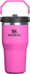 STANLEY Cană termică cu mâner și pai IceFlow Hot Pink 590 ml (10-12044-0611)