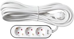 Lohuis Prelungitor Lohuis cu 3 prize, 7 m, alb + negru (1086527)