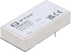 XP Power Convertor DC/DC 20W 12V 1.67A THT (JCK2012S12)