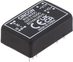 Cincon Convertor DC/DC 10W 9-36V la 15V (EC7AW-24D15)