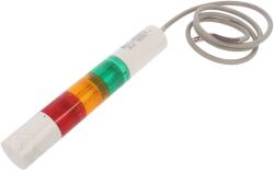 PATLITE Coloană de semnalizare LED roşu/ambră/verde (LR6-302WJBW-RYG)