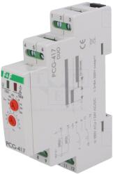 F&F Timer programabil DPDT 8A pentru șină DIN (PCG-417DUO)