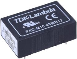 TDK-Lambda Convertor DC/DC 10W 18-75V 12V/-12V (PXC-M10-48WD12)