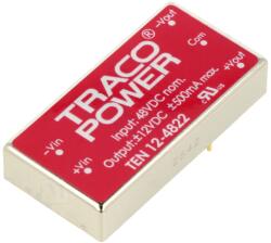 Traco Power Convertor DC/DC 12W, 18-75VDC, 12VDC, -12VDC - TRACO POWER (TEN 12-4822)