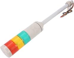 Qlight Coloană de semnalizare LED roșu/ambră/verde (STG50LBZ324RAG)