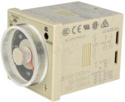 Omron Timer digital programabil 0, 1s-600h DPDT (H3CR-A8-301 100-240AC/100-125DC)