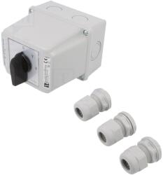 SPAMEL Comutator cu came stea-triunghi 63A IP65 (ŁK63-4.831OB3)