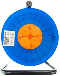 Hepol Derulator cablu electric Hepol cu 4 prize, 50 m (1014798)