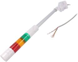 PATLITE Coloană de semnalizare LED roșu/ambră/verde (LR4-302QJBW-RYG)