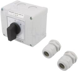 SPAMEL Comutator cu came 3 poziții 25A IP65 (SK25-3.8368OB13)
