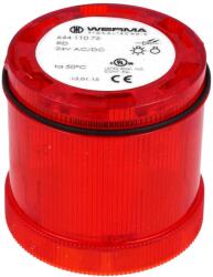 WERMA Semnalizator LED roșu 24V IP65 (64411075)