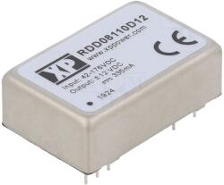 XP Power Convertor DC/DC 8W 42-176V la 12V/-12V (RDD08110D12)