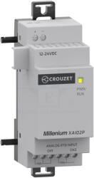 CROUZET Modul automatizare de extensie CROUZET - 2 intrări, 12-24V DC, pentru şină DIN (MXAI02PD7)