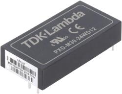 TDK-Lambda Convertor DC/DC 30W 9-36V, 12V și -12V (PXD-M30-24WD12)