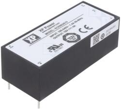 XP Power Convertor AC/DC 15V 60W, PCB (ECE60US15)
