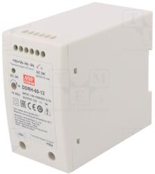 MEAN WELL Convertor DC/DC 60W, intrare 150÷1500VDC, ieșire 12VDC (DDRH-60-12)