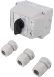 SPAMEL Comutator cu came stea-triunghi 16A IP65 (ŁK16R-4.831OB2)