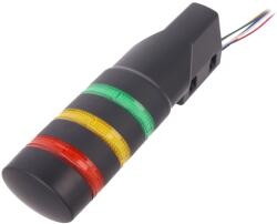 IDEC Coloană de semnalizare LED roșu/galben/verde (LD6A-3WQB-RYG)