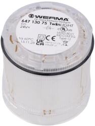 WERMA Semnalizator LED roşie Ø70x65, 5mm IP65 (64713075)
