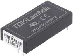 TDK-Lambda Convertor DC/DC 30W 18-75V la 12V/-12V (PXD-M30-48WD12)